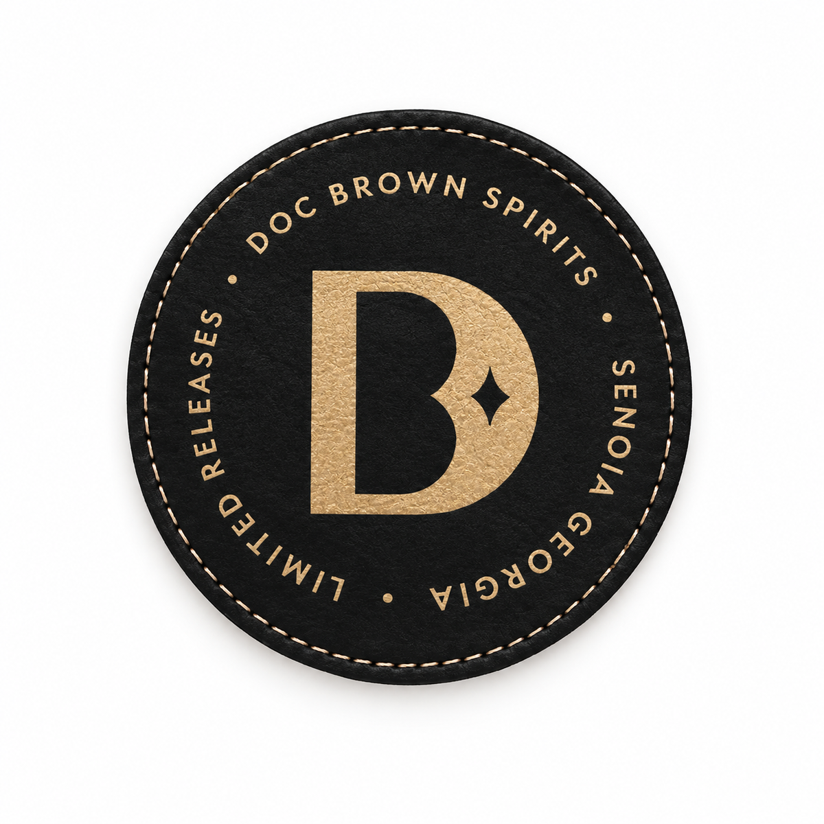 Doc Brown Spirits — Drink Coaster