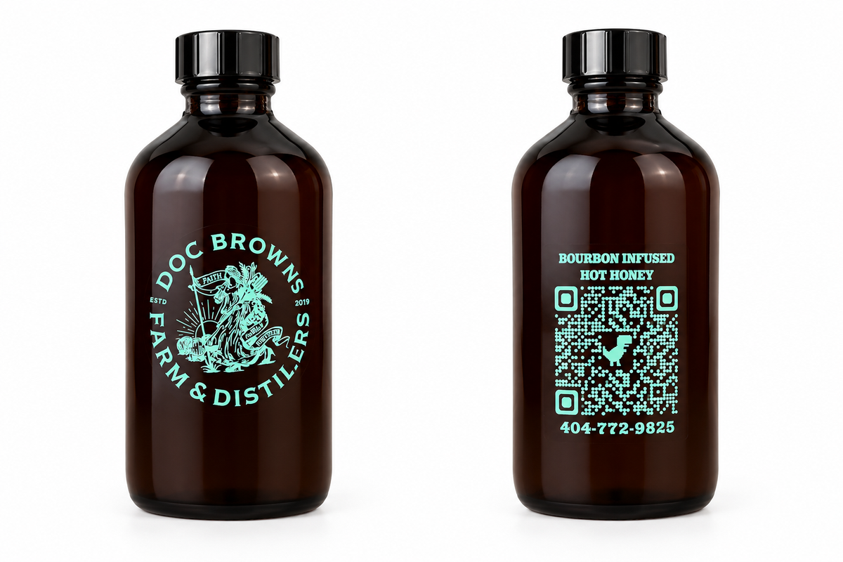 Doc Brown Spirits Barrel-Aged Hot Honey